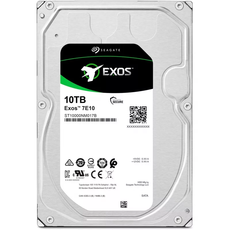 Seagate Enterprise ST10000NM017B interne Festplatte 10 TB 7200 RPM 256 MB 3,5 Zoll Serial ATA III