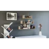 Topeshop MOBI 3P SONOMA Regal Schwebendes Regal Wandmontage Spanplatte Eiche