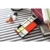 Schutzhülle iKins für Apple iPhone 8/7 Mondrian Schwarz