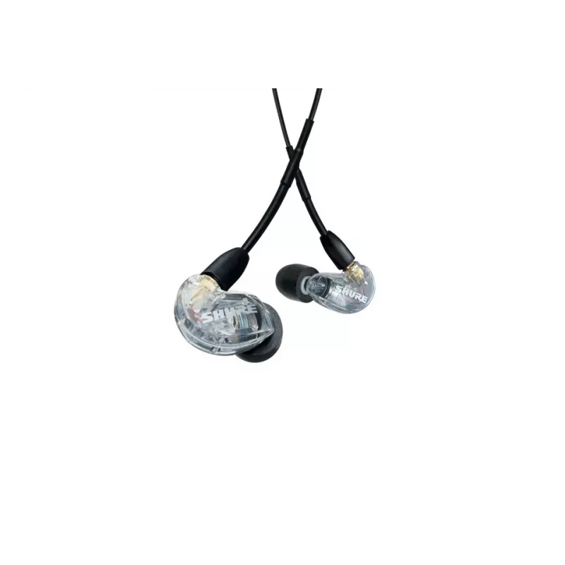 Shure AONIC 215 - In-Ear-Kopfhörer mit Einzeltreiber und 3,5-mm-Kabel (transparent)