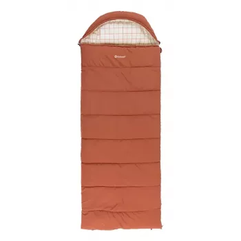 Schlafsack Outwell 230501 — für Erwachsene, halbrechteckig, Polyester, 2350×900 mm, für Benutzer bis 200 cm, rot