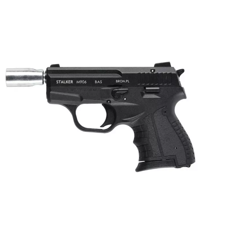 Signal-Schreckschusspistole STALKER M906 BAS Kaliber .22 Long Blank (6 mm) Schwarz