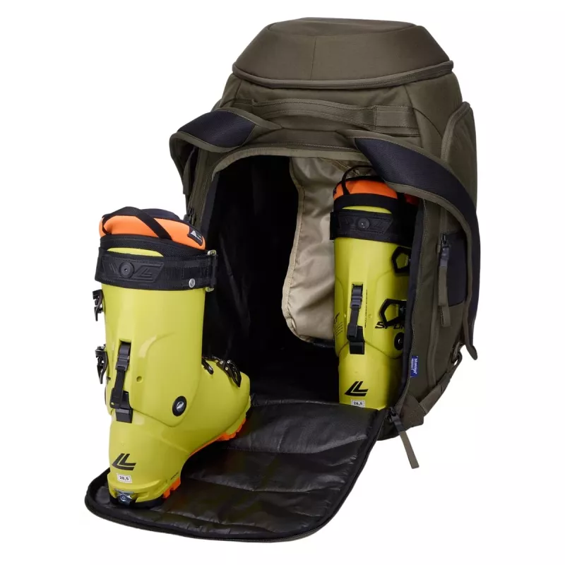 Thule 5157 Roundtrip Rollender Ski- und Snowboard-Boots-Rucksack 60L Deep Khaki