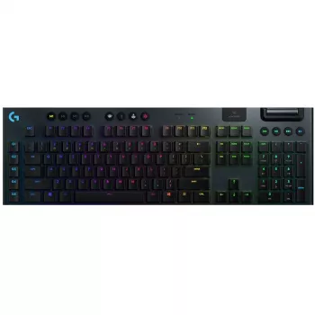 LOGITECH G915 LIGHTSPEED Kabellose Mechanische Gaming-Tastatur - CARBON - NORDISCH - TAKTIL