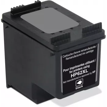 freecolor Cartridge HP 62XL schwarz wiederaufbereitet – wiederaufbereitet – kompatibel