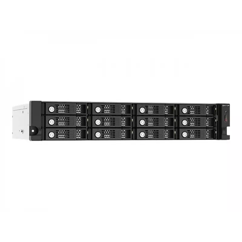 QNAP TL-R1220Sep-RP HDD/SSD-Gehäuse Schwarz, Grau 2,5/3,5 Zoll