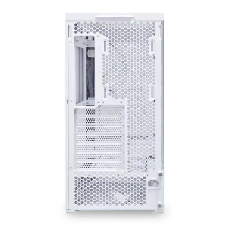 Midi-Tower-PC-Gehäuse Lian Li LANCOOL 207 — weiß, transparentes Panel, unterstützt ATX/MicroATX/MiniITX, kein Netzteil