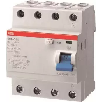 ABB F204A-40/0,03 L Fehlerstromschutzschalter 4P, 40A, 30mA, N links (2CSF204123R1400)