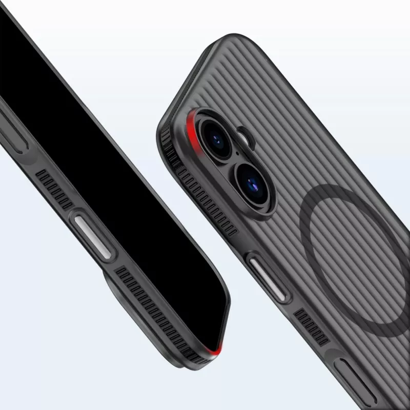Cover 4smarts 541639 für iPhone 17 16 cm (6,3 Zoll) Schwarz Transparent