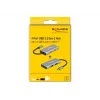 USB-Hub DeLOCK Externer USB 10 Gbps USB Typ-C Hub 63260