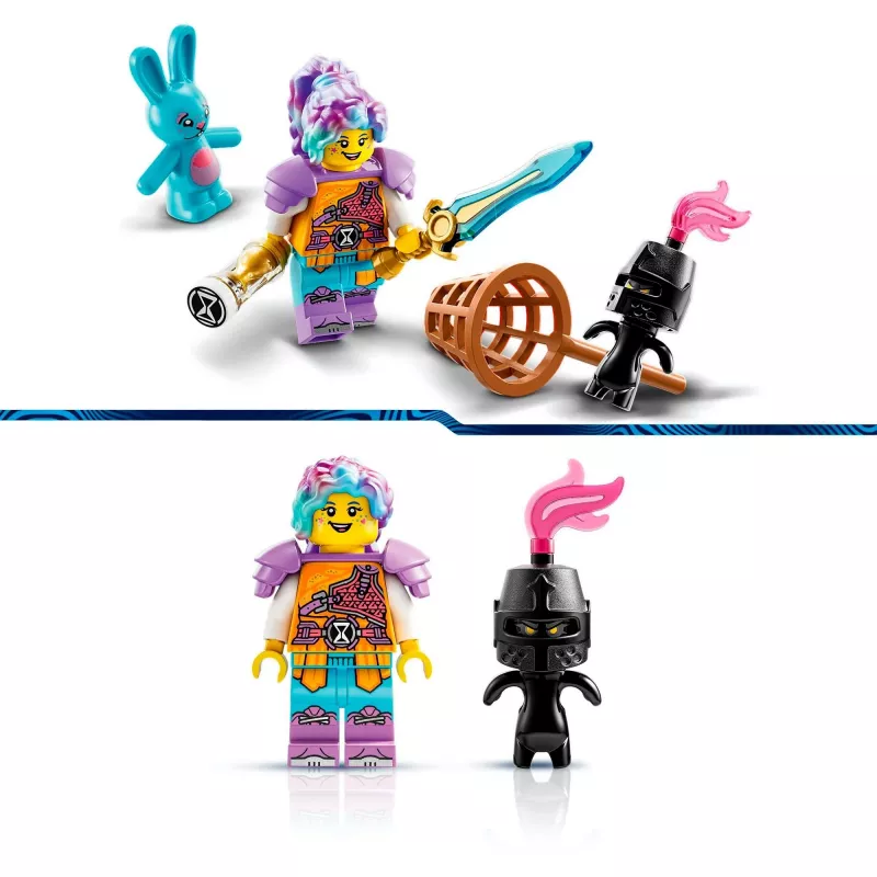 LEGO-Set DREAMZzz Izzie und Bunchu Hase 71453 – Spielset mit Minifiguren und Zubehör