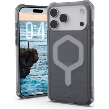 UAG Urban Armor Gear Essential Armor MagSafe Hülle | Apple iPhone 17 Pro Max | ash (Grau transparent) | 114541113131 (114541113131)