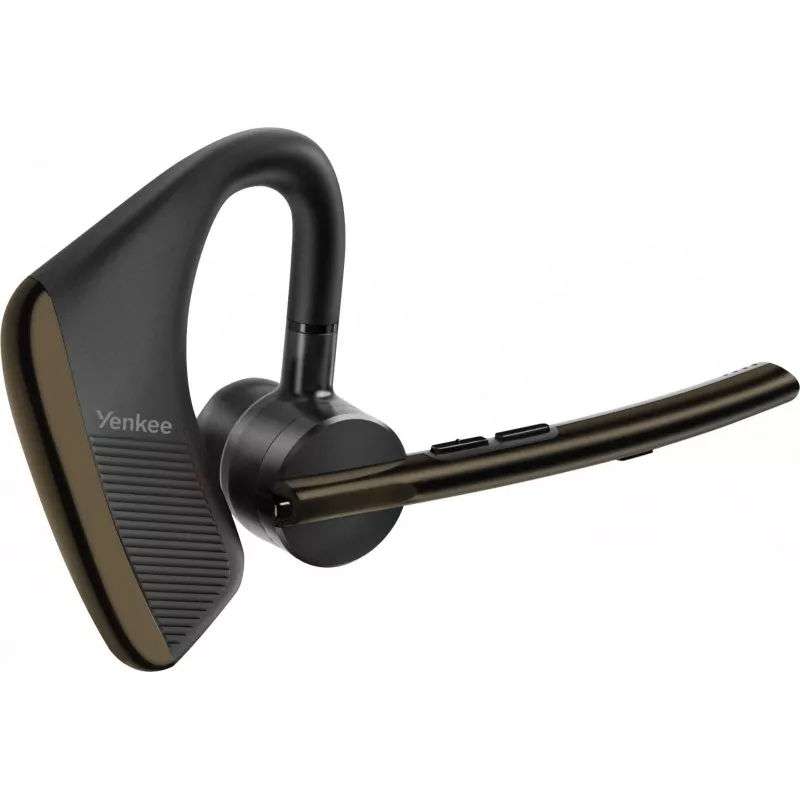 Kabelgebundenes/Bluetooth-Freisprechset YENKEE YHF F20BK – Headset mit Inline-Mikrofon für Anrufe und Audio