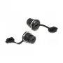 DeLOCK HDMI-A Einbaustecker mit Schutzkappe Schwarz 30,3 mm 23,5 mm