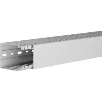 Hager Verdrahtungskanal (L x B x H) 2000 x 60 x 80 mm HA780060 1 Stück Hellgrau (HA780060)