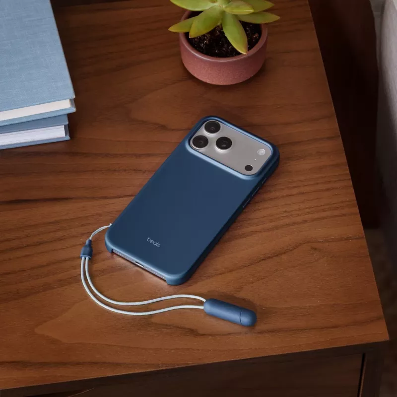 Beats iPhone 17 Pro Max Kickstand Case mit MagSafe und Kamera-Steuerung - Bedrock Blue