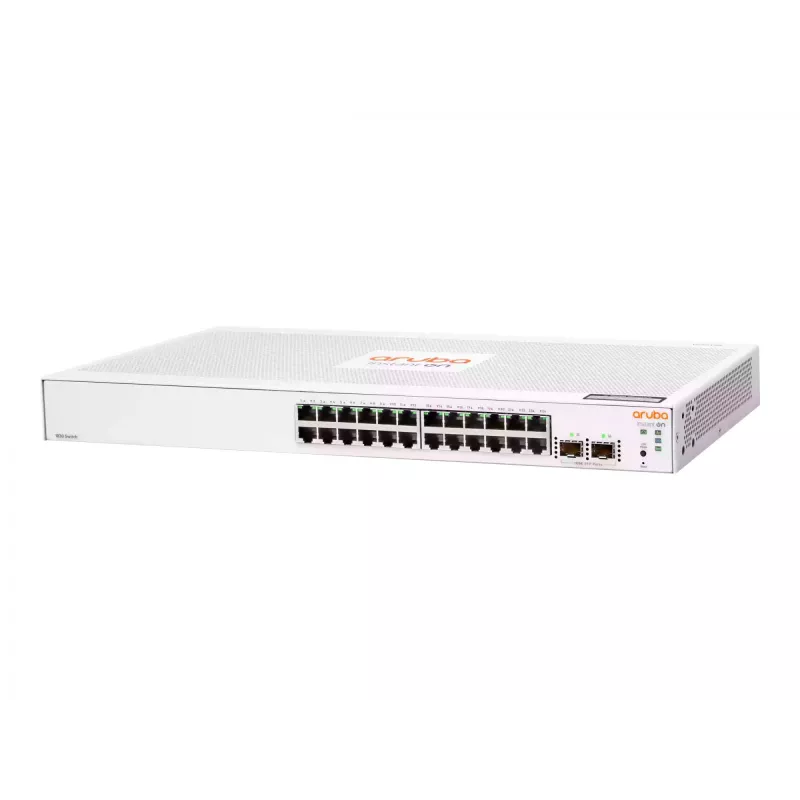 HPE Aruba Networking Aruba Instant On 1830 24G 2SFP Managed L2 Gigabit Ethernet (10/100/1000) 1U