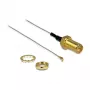 Koaxialkabel DeLOCK 88813 0,2 m MHF III (I-PEX) RP-SMA Grau