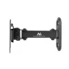 Maclean MC-416 TV Monitor Wandhalterung 13-32 30 kg neigbar schwenkbar max. VESA 100x100 schwarz pulverbeschichtet LED OLED LCD Universal Halterung
