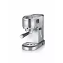 Espressomaschine SEVERIN Newspresa KA 5997 — halbautomatisch, 1 l Wassertank, 1350 W, Kaffeepulver, schwarz/gebürsteter Edelstahl/chrom