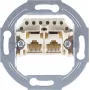 Wandmontierte Anschlussdose ShiverPeaks S/CONN maximum connectivity 2x 8/8 parallel ohne Abdeckung für Unterputzinstallation (74231-1)