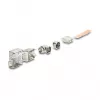 RJ45 Keystone-Modul Buchse Cat.6A werkzeugfrei 90° DELOCK 90800