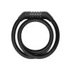 Kabelschloss Xiaomi BHR6751GL für Tretroller, 1,2 m Länge, 1,2 cm Durchmesser, Zahlenschloss, schwarz