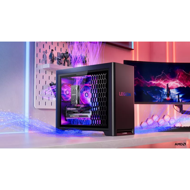 Lenovo Legion | T5 30AGB10 | Desktop | Tower | AMD Ryzen 7 | 7700X | 32 (2x16GB) GB | UDIMM DDR5 | 512 GB | NVIDIA GeForce RTX 5070 | Ohne Tastatur | Windows 11 Pro | Garantie 24 Monate