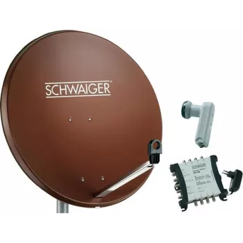 Schwaiger SPI9962SET6 Netzwerkgerät Rot