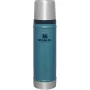 Stanley Thermo | Classic | Fassungsvermögen 0,6 L | Material Edelstahl | Blau