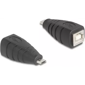 Kabeladapter DeLOCK 67201 USB Typ Micro-B auf USB Typ-B Schwarz