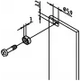SCHROFF HÜLSE MESSING M2,5 VERNICKELT (10ST./KIT) - Rack-Zubehör (21100659)