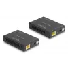 AV-Sender- und Empfänger-Set DELOCK 65955 — Cat6/Cat6a HDMI-Extender, bis zu 3840×2160, kabelgebunden, Micro-USB-B-Stromversorgung