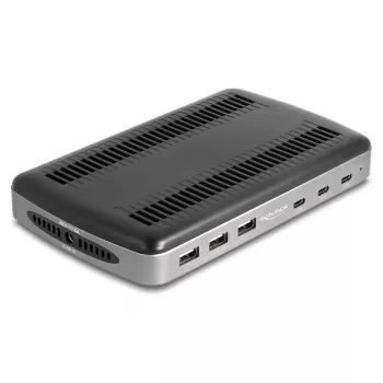 DeLOCK USB-Ladestation 3 x USB Type-C PD 3 x USB Type-A 112 W