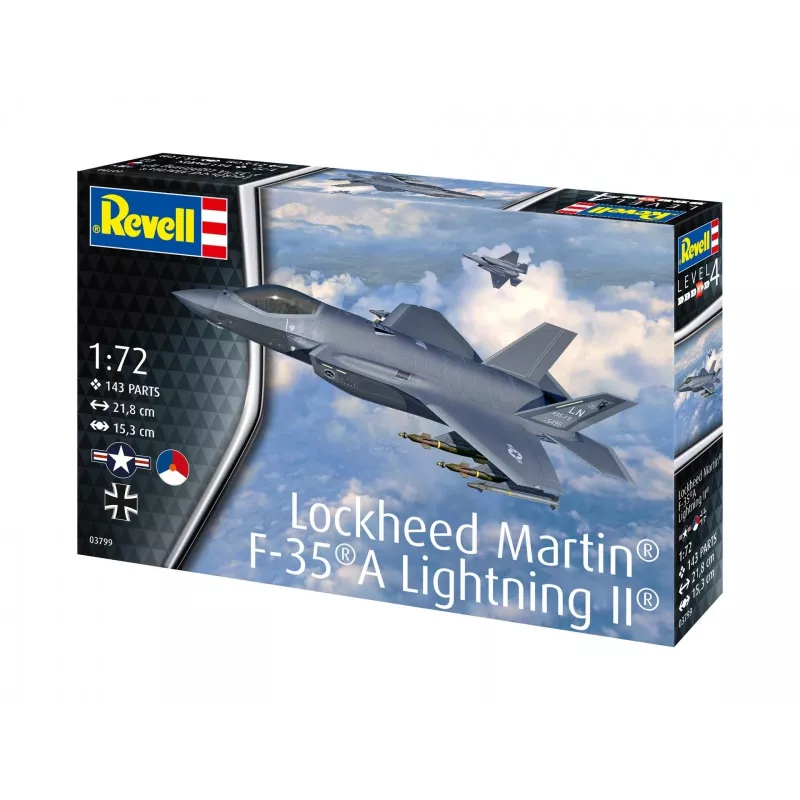 Plastikmodell Lockheed Martin F-35A Light 1/72