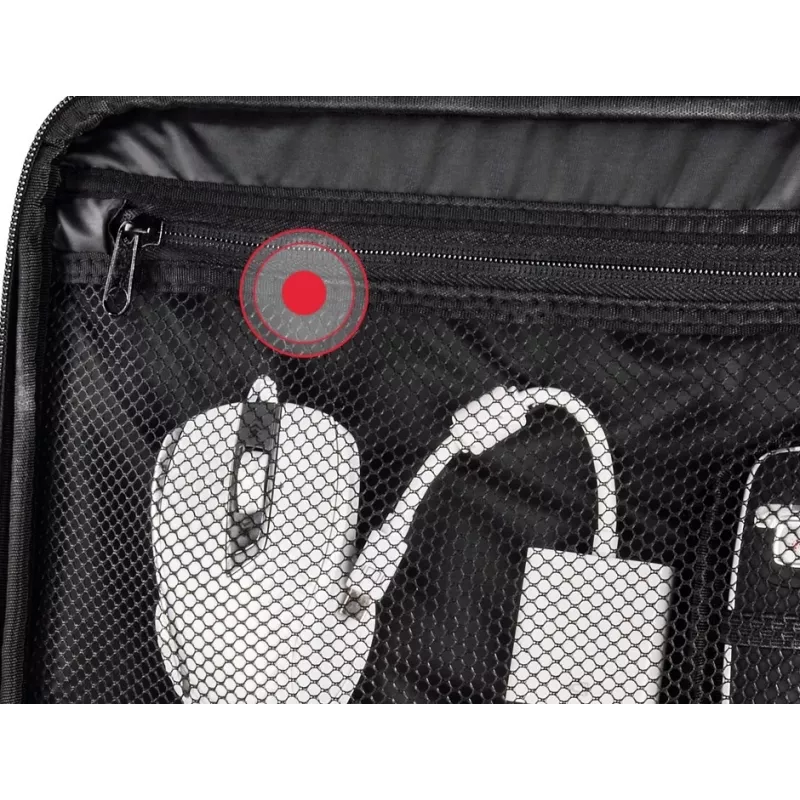 Hama Sportsline Projektortasche, L, Schwarz, 390 x 270 x 150 mm, 1,04 kg