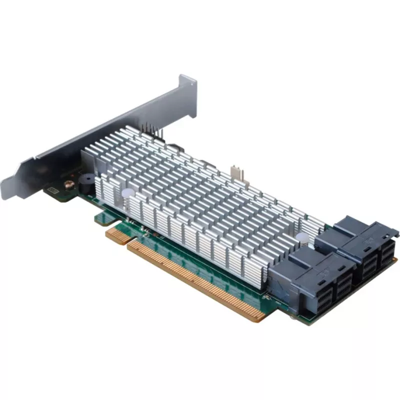 HighPoint Host-Bus-Adapter Rocket 1120 PCI-Ex16v3 - 4x SFF-8643 - PCI-Express