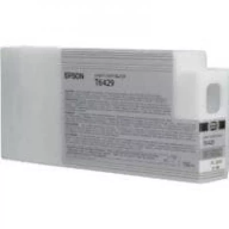 Epson T6429 Light Light Schwarz Tintenpatrone (150ml), Standardertrag, Light Light Schwarz, pigmentierte Tinte, 150 ml, 1 Stück
