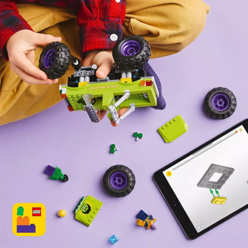 LEGO MARVEL 76312 Der Hulk-Truck vs. Thanos