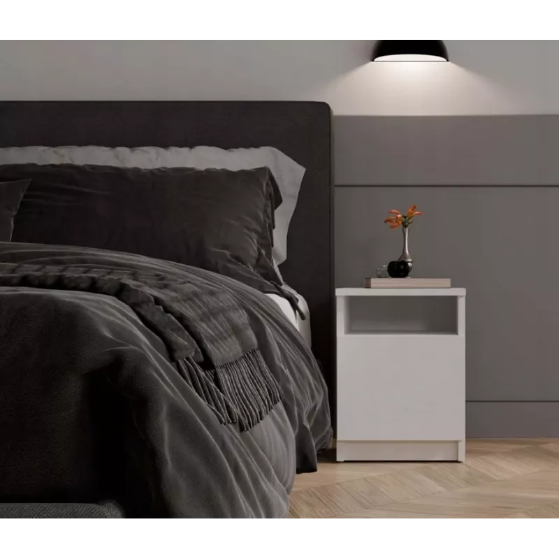 GALAX 30/1D weiß Nachttisch