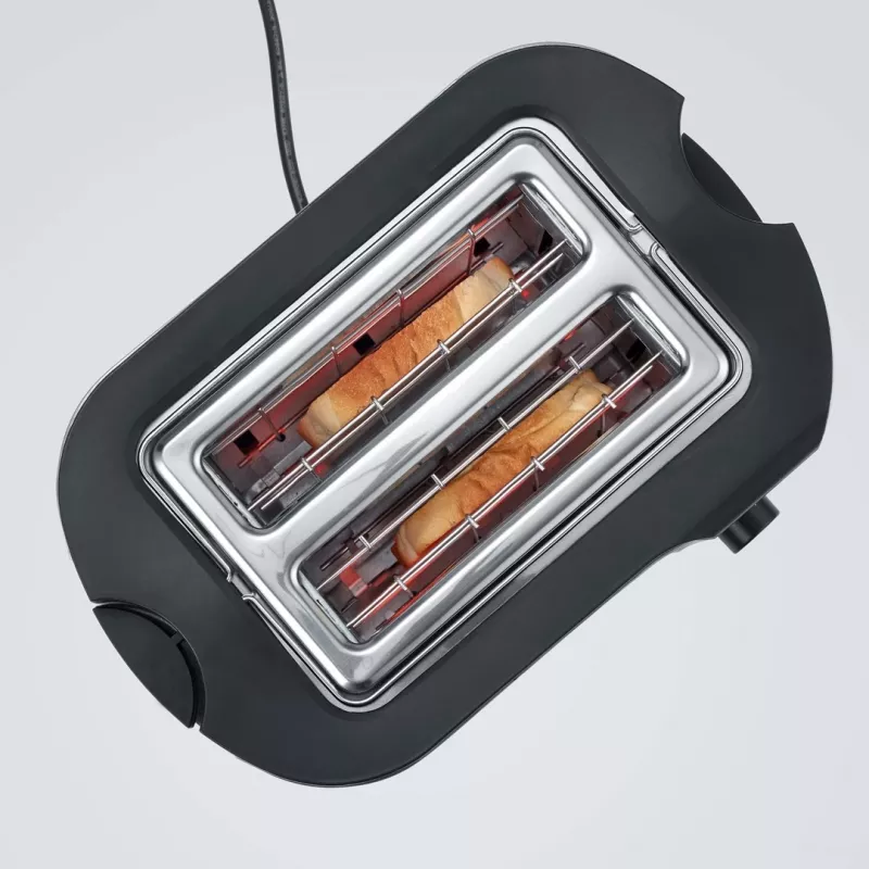 Toaster Severin AT 2217 2 Scheiben 800 W Schwarz Rot