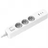 Mehrfachsteckdose Xiaomi BHR07UKEU — 3 AC-Ausgänge Typ F, 250 V, 1,4 m Kabel, weiß