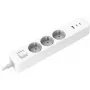 Mehrfachsteckdose Xiaomi BHR07UKEU — 3 AC-Ausgänge Typ F, 250 V, 1,4 m Kabel, weiß