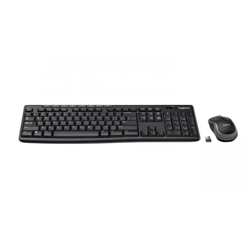 Logitech Wireless Combo MK270 – Tastatur-Maus-Set – kabellos – 2,4 GHz – Französisch (920-004510)
