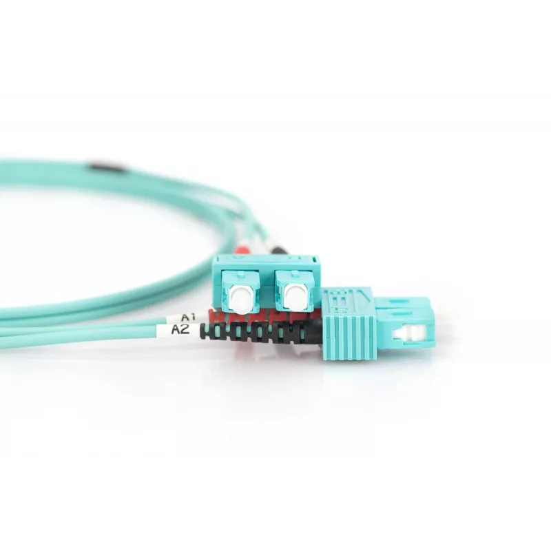 Glasfaser-Patchkabel Digitus OM3 SC/SC 5m