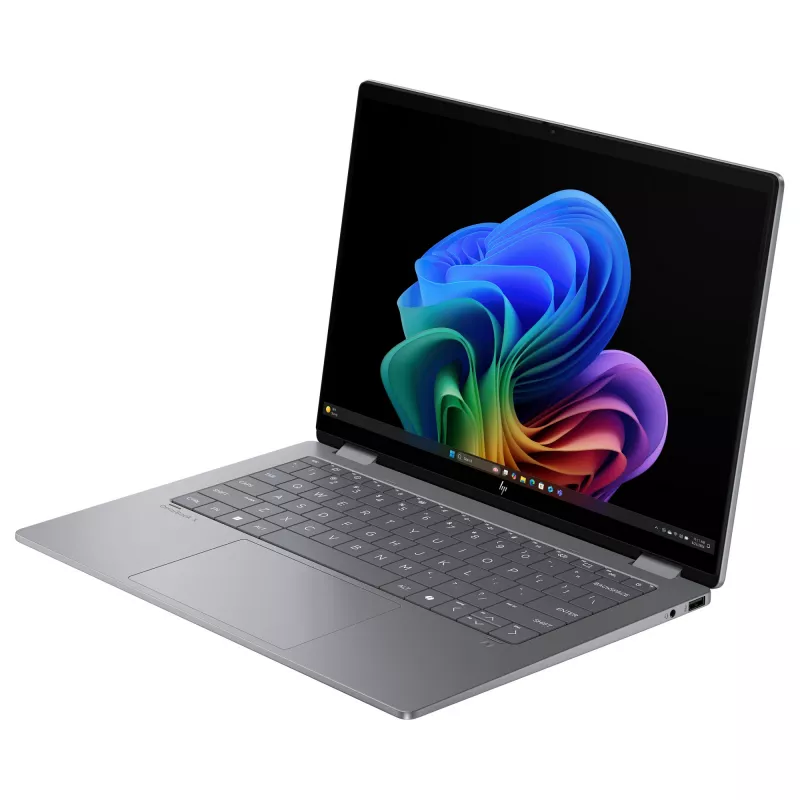 HP OmniBook X Flip Next Gen AI Laptop 14-fm0056ng - Flip-Design - Intel Core Ultra 5 226V / 2,1 GHz - Win 11 Home - Arc Graphics 130V - 16 GB RAM - 512 GB SSD NVMe - 35,6 cm (14)