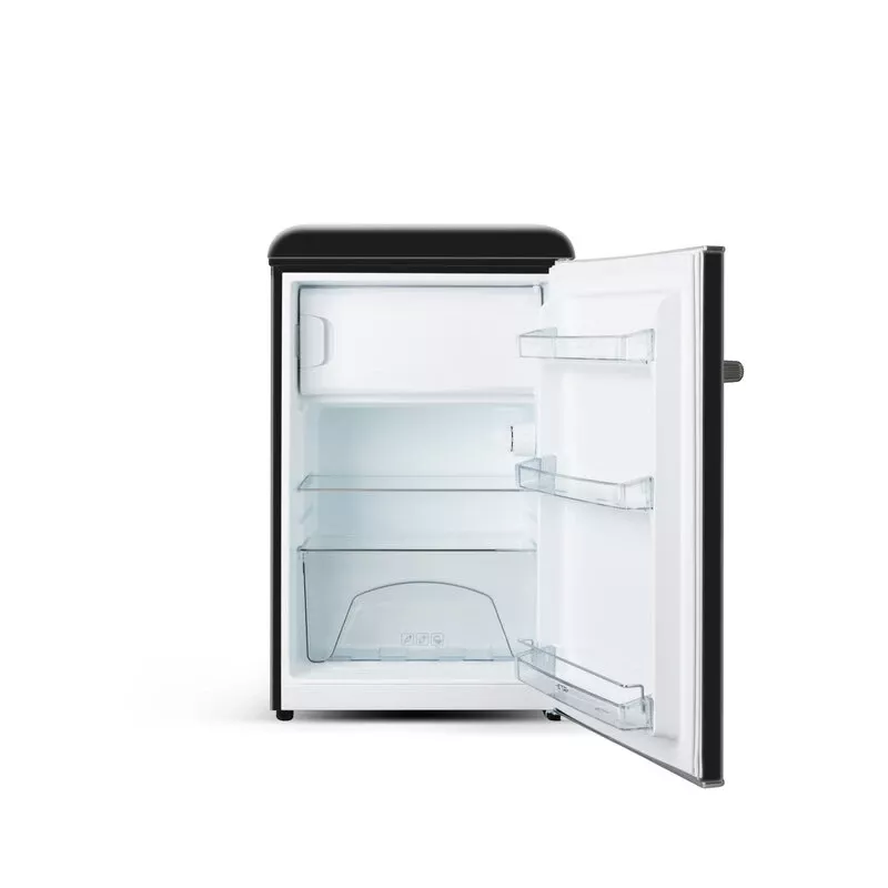Freistehender Kühlschrank ETA ETA253790020E — 110 L (Kühlteil 92 L / Gefrierteil 18 L), 90 cm, 38 dB, Energieeffizienzklasse E, schwarz