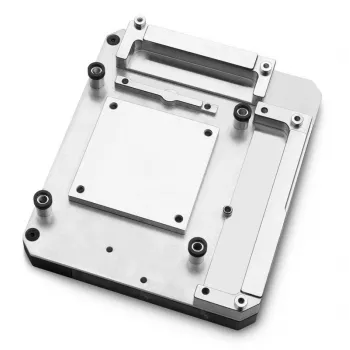 Water block EK Water Blocks Acryl Messing Schwarz Silber
