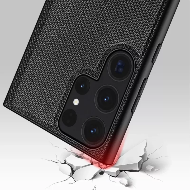 Nevox StyleShell NYLO - Samsung Galaxy S25 Ultra, Schwarz