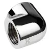 Fitting Alphacool 17589 Messing Chrom 19,7 mm